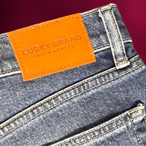 Lucky Brand Relaxed Blue Denim Short Medium Wash Size 8 / 29 - Picture 9 of 15